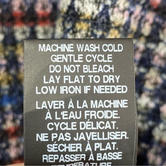 Pure Essence- Multicolored Long Sleeve Tunic Top- Sz. M - Picture 8 of 10